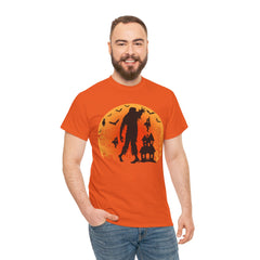 CEMETERY ZOMBIE! Graphic Unisex Heavy Cotton Tee