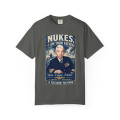 Nukes I Am Your Father Vintage United States Navy Nuclear Power Submarine Graphic T-Shirt