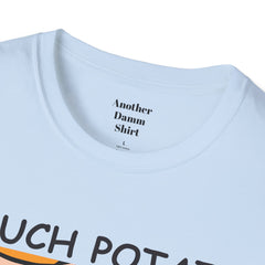 Couch Potato Pop Art Girl Unisex Softstyle T-Shirt