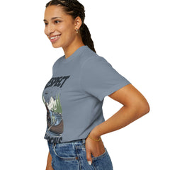Bigfoot and Alien Outdoor Canoe Adventure - Respect The Locals T-Shirt