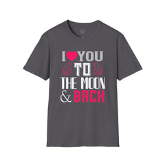 Valentines Day - European Printed Unisex Softstyle T-Shirt, I Love You Shirt,Romantic gift, gift for her, gift for him, couples t-shirt,Love