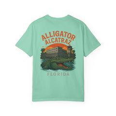Alligator Alcatraz T-Shirt, Vintage Style Tee, Florida Souvenir Shirt, Unisex Graphic Top, Comfortable Casual Wear