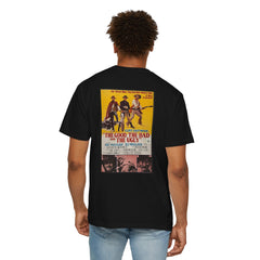 Vintage The Good The Bad And The Ugly Western Movie Front And Back Graphic T-Shirt