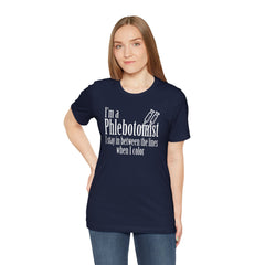 Phlebotomist Humor Tee, Funny Medical Shirt, Nurse Gift, Blood Tech Wear, Cute Phlebotomy Humor, Healthcare Apparel
