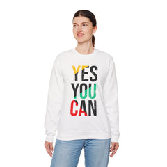 YES YOU CAN - Unisex Heavy Blend™ Crewneck Sweatshirt