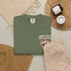 Wyoming Funny Roadtrip T-Shirt — "Three Things You Don’t Do in Wyoming" Adventure Tee
