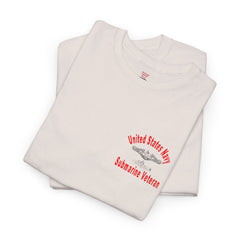 SUBMARINER RED Friday T Shirt with Fouled Anchor, American Flag, FBM / Boomer Silhouette. Remember Everyone Deployed, Dolphins
