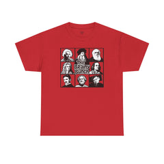 The Brainy Bunch Tee — Vintage Scientist Portraits Graphic T-Shirt