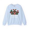 Dachshund Through The Snow - Unisex Heavy Blend™ Crewneck Sweatshirt