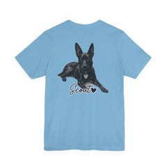 Dog Dad T-Shirt — Personalized Your Dog Image  Tee (Custom Name)