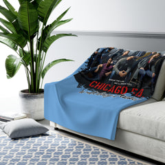 Sherpa Blanket - My Chicago PD Watching Design
