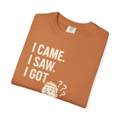 Funny Unisex Garment-Dyed T-Shirt, Bamboozled Shirt, Humorous Tee, Gift for Him/Her, Quirky Casual Wear