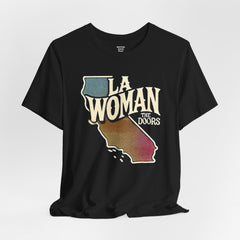 LA Woman, The Doors - Graphic Unisex Jersey Short Sleeve Tee
