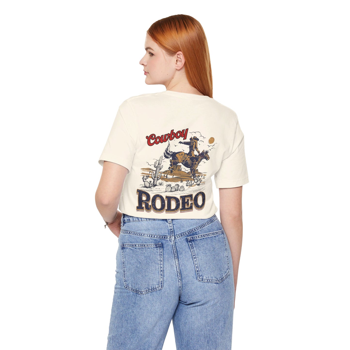 Cowboy Rodeo Vintage Style Graphic TShirt