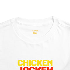 Toddler Chicken Jockey Tee - Fun Minecraft Animal T-Shirt for Kids
