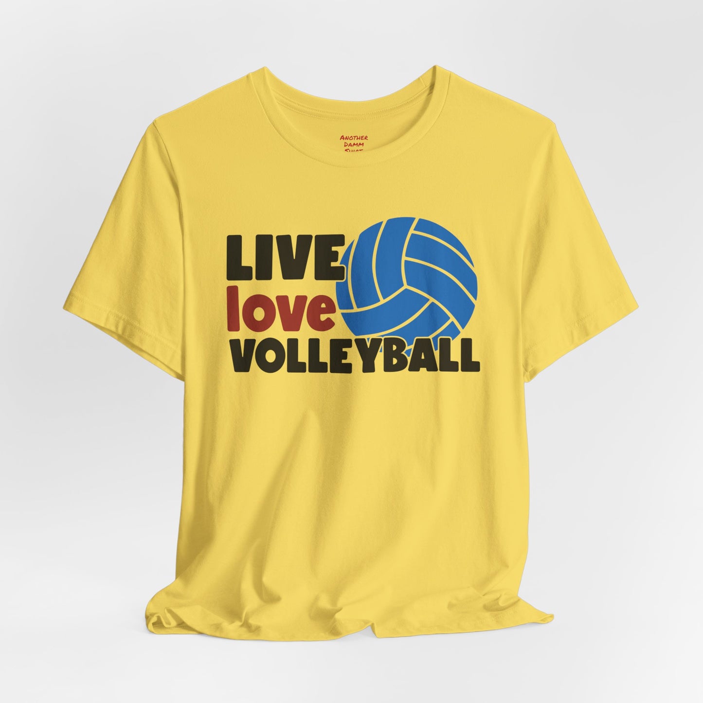 Live Love Volleyball T Shirt,gift for her,gift for him,volleyball gift,sports tee,team shirt,player gift,coach gift,Love Volleyball,Spike it