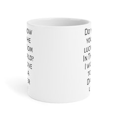 Mom humor mug, funny mom gift, gift from daughter, unique mom gift, coffee lover, humorous mug, Mothers Day gift, gift for mom, Birthday mug