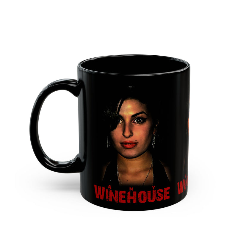 Black Mug - Gone Too Soon, Amy Winehouse, 3 Graphics (11oz, 15oz)