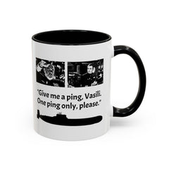 Mug - Hunt For Red October Fan Mug, Sean Connery Gift, Submarine Movie Fan Gift