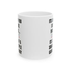 Funny Mahjong mug, funny mahjong gift, white ceramic mug, 11oz mug,15oz mug, gift for player, mahjong lover gift, Mahjong enthusiast present