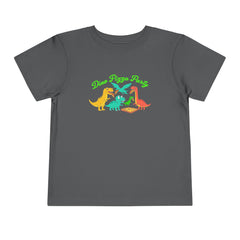 Dino Pizza Party Toddler Tee - Fun Dinosaur Graphic T-Shirt for Kids