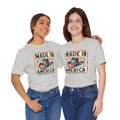 Made In America Cowboy Hat Graphic, Unisex Jersey Short Sleeve Tee