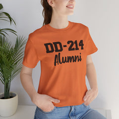 DD-214 Alumni Tee — Military Service Veteran Tribute T-Shirt
