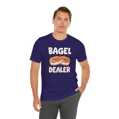 Funny Bagel Dealer Tee - Graphic Shirt