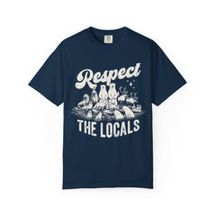 Polar bears, walrus, Arctic fox, reindeer (caribou), seals, beluga whales, narwhal Respect the Locals T-Shirt