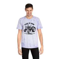This Is How I Roll - Tractor Graphic Unisex Color Blast T-Shirt