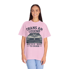 Retro Pontiac 1971 Trans Am High Output -455 Unisex Comfort Colors Garment Dyed T-Shirt