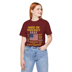 Hands-On Democracy Graphic Tee - Unisex