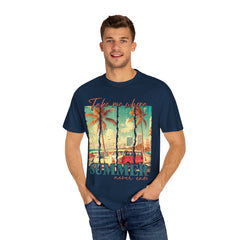 Summer Vibes Graphic T-Shirt - "Take Me Where Summer Never Ends"