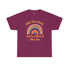 DOT DAY Make Your Mark And See Where It Takes You - Graphic Unisex Heavy Cotton Tee