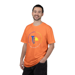 Blue French Horn & Yellow Umbrella T-Shirt — HIMYM Fan Tee