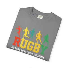 Rugby Players Rainbow Graphic T-Shirt