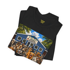 Who Let the Dogs Out? Baldwin Harbor Animal Hospital Graphic Dog Rescue T‑Shirt