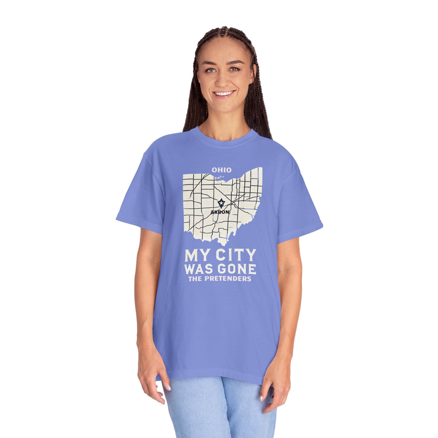 My City Was Gone The Pretenders Graphic Comfort Colors Unisex Garment Dyed T-shirt