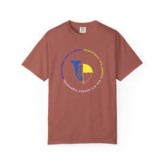 Blue French Horn & Yellow Umbrella T-Shirt — HIMYM Fan Tee