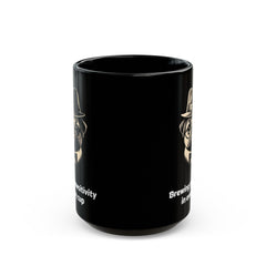 Pug Black Mug (11oz, 15oz), Brewing Pawsitivity In Every Cup