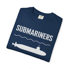 Submariners T‑Shirt — “Beneath the Waves Above the Rest” Navy Crew Tee