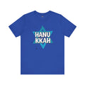 Happy Hanukkah Star Of David - Unisex Jersey Short Sleeve Tee