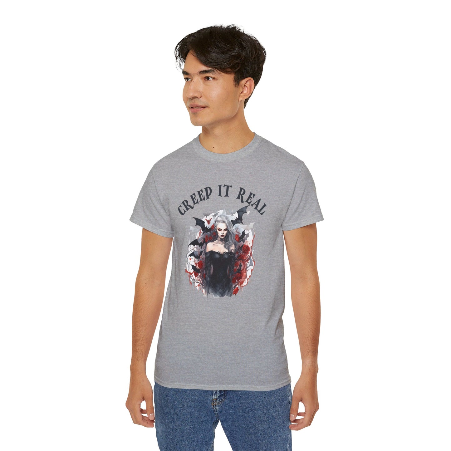 CREEP IT REAL Vampire! - Graphic Unisex Ultra Cotton Tee