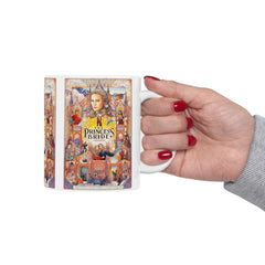 Unique Three Panel  Stain Glass Graphic Princess Bride Mug