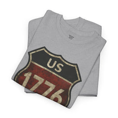 Vintage USA Pride Tee - 1776 Unisex Heavy Cotton Tee