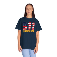 Vintage 911 Dispatcher Garment Dyed T-Shirt