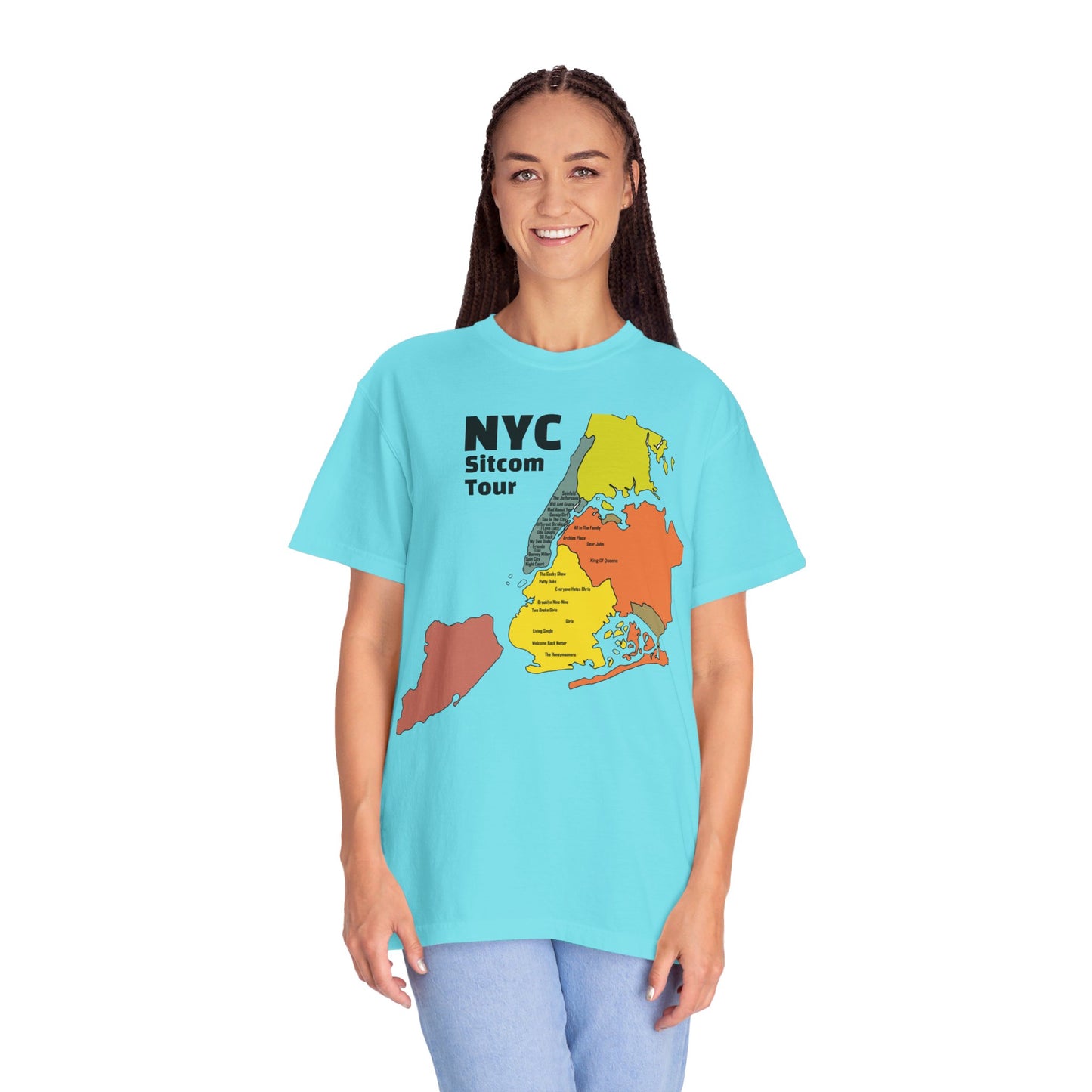 NYC Sitcoms, Comfort Colors - Unisex T-shirt