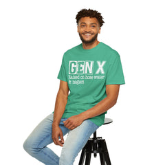 Raised on Hose Water and Neglect — Retro Graphic T-Shirt (Vintage Gift for Gen X)