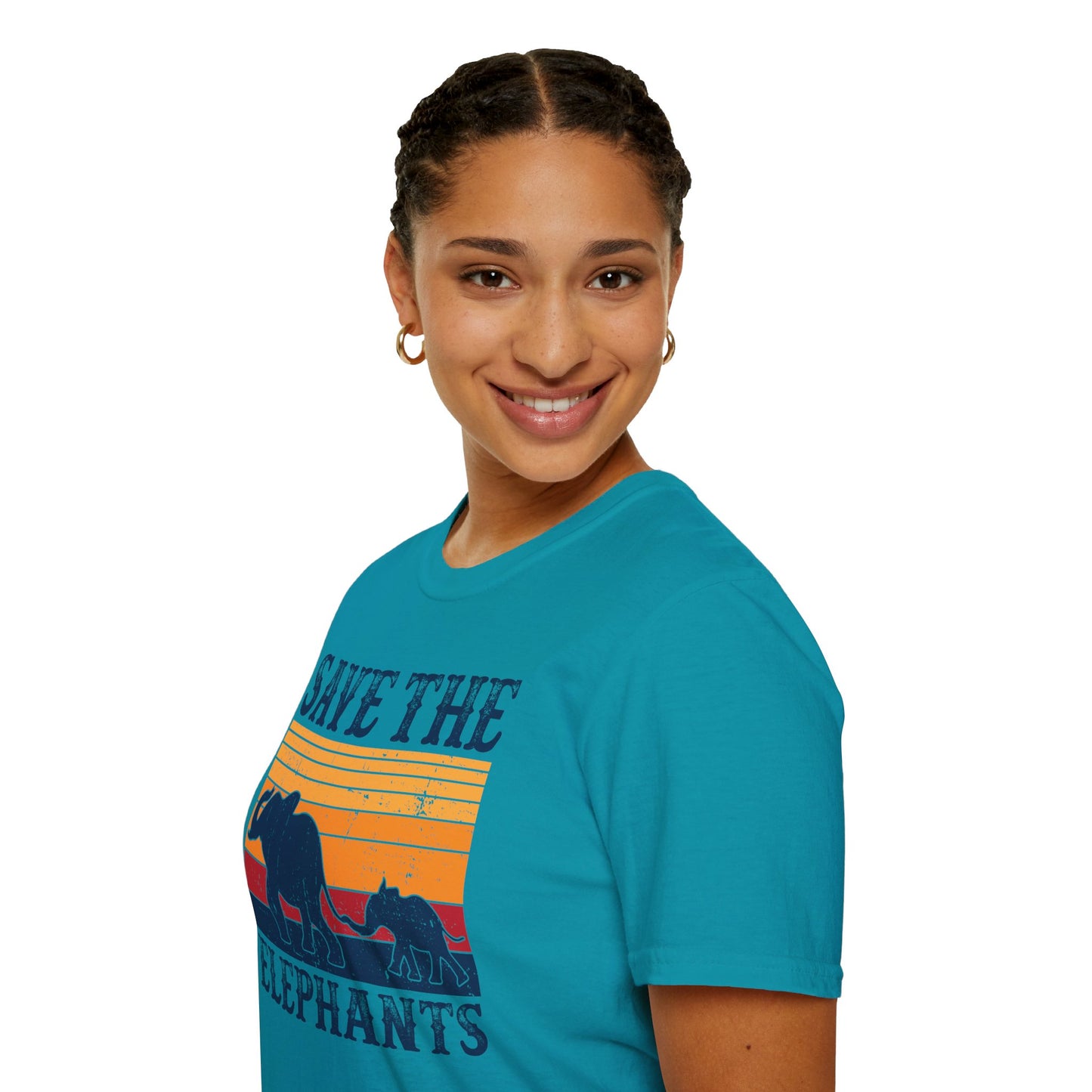 Save the Elephants Unisex Softstyle T-Shirt