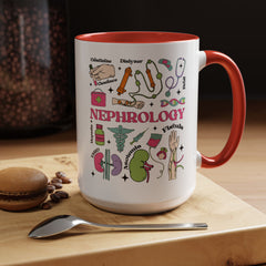 Nephrology Coffee Mug - Perfect Gift for Medical Professionals and Students, Stemmed Coffee Cup, Healthcare Appreciation, Unique Coffee Mug